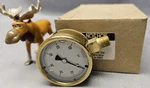 Noshok 25-300-60 1/4" Npt Bottom Conn 2.5" Brass Liquid Filled Nist Certified. Fixed Price $75.25.