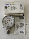 Wika 131.11 Pressure Gauge 0-15PSI 1/4"NPT, 2"F, Lm, 8374740. Fixed Price $25.00.