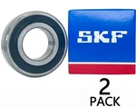 2PACK Skf 6206-2RS1 30X62X16MM Double Rubber Seal Bearings. Fixed Price $17.23.
