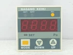 Nagano Keiki GC62 Digital Differential Pressure Gauge 202956A. Fixed Price $100.10.