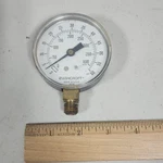 Ashcroft Pressure Gauge 0-60 Psi / 0-400 Kpa Dual Scale 2.5" Bottom Mount Brass. Fixed Price $19.00.