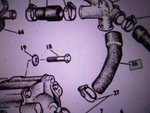 Rolls Royce Silver Shadow Corniche, Bentley Air Injection Hose UE35598. Fixed Price $67.91.