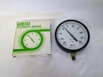 Weiss Vac Pressure Gauge 1/2" Dial 30-0-30 In. Hg. Psi 1/4 Npt Connection. Fixed Price $25.00.