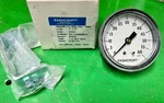 Ashcroft 25W1001TH 02B Xuc 60# 2.5" Psi, 1/4" Npt Panel Mount Free Shipping. Fixed Price $26.99.