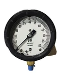 Ametek U.s. Gauge 1980 Solfrunt 0-60 Psi (150008) 4 1/2. Fixed Price $100.00.