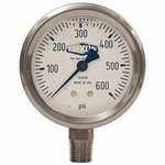 Dixon Gauge GLS450 3000 Psi 1/4" Mount 2.5" Diameter. Fixed Price $60.00.