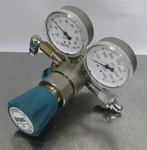 T201695 Airgas Y12-244A Compressed Regulator W/ CGA-540 Connection. Fixed Price $100.00.