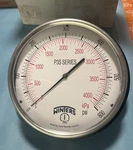 Winters Panel Pressure Gauge: 8-1/2 Dial, 0-600 Psi, 1/4 Npt Back P3S621B/SFC. Fixed Price $99.99.
