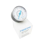 Pcs New In Box Festo MAP-40-6-1/8-EN 161127 Pressure Gauge. Fixed Price $180.00.