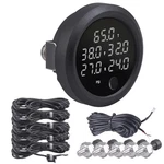 Five Pressure Air Gauge 0-232 Psi With 5PCS 1/8NPT Sensors 12V/24V. Fixed Price $81.99.