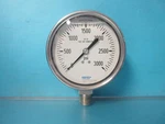 New Wika 3000 Psi 4" Pressure Gauge 1/2 Npt 316 Stainless Liquid Filled 9832713. Fixed Price $89.99.