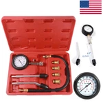 Petrol Engine Cylinder Leak Tester Pressure Gauge Kit For Car Motorcycle Us. Fixed Price $15.49.