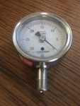 Ashcroft Duralife 0/30 In Hg Vacuum Pressure Gauge. Fixed Price $39.00.