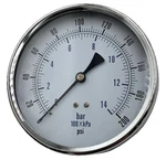 Pic Gauges 102D-454G 4-1/2 Dry Pressure 200 Psi 1/4 Npt Center Back. Fixed Price $10.00.