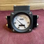 Midwest Instruments Differential Pressure Gauge 0-25 Psid, 1/4" Fnpt Rear Conn.. Fixed Price $175.00.