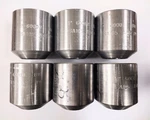 1" Npt Bevel Weld Boss Fitting 6000LB B16 SA105 A5E Pm (lot Of 6). Fixed Price $120.00.