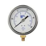 Weksler 401L4PDW-PBF Pressure Gauge, 1/4 In Npt, Bottom Location. Fixed Price $65.19.