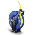 Goodyear Industrial Retractable Air Hose Reel - 3/8" 50' Ft, 300 Psi Max, 1/4". Fixed Price $317.90.