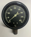 Vintage Brass Ashcroft 0-400PSI Pressure Gauge 1850 2.682" Diameter "a" Needle. Fixed Price $45.00.