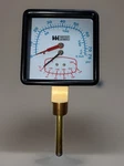 New CTP40L Weiss Tri-o-meter Boiler Gauge 0-75 Psi. Fixed Price $29.95.