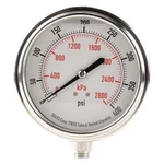 Commercial Pressure Gauge, 400 Psi, 3 1/2 In Dial, 1/4 Npt, Bottom. Fixed Price $22.15.