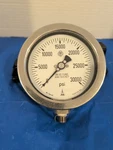 Mcdaniel Controls 0-30000 Psi Pressure Gauge 316. Fixed Price $110.00.