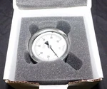 New Noshok 25-410 60 Psi Stainless Steel Gauge 1/4" Npt Nib. Fixed Price $45.00.