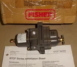 Fisher FS-67CFR-225 Pressure Regulator FS67CFR225 Spring 0-60 Psi New. Fixed Price $150.00.