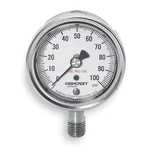 Ashcroft 251009SW02LX6B100 Industrial Pressure Gauge, To Psi, 1/2. Fixed Price $92.69.