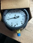 1/2" Ametek Us Gauge Division 1980-155004 30-0-100 1/4" Anpt Bottom Connection. Fixed Price $125.00.