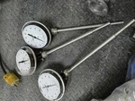 Three (3) Palmer F Temperature Gauge - Damaged. Fixed Price $99.97.