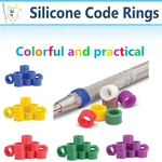 Dental Instrument Silicone Color Bands Code Rings, Small 80/BX. Fixed Price $14.95.