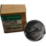 New Ckd G49D-8N-P10 0-1.0MPA Pneumatic Pressure Gauge R1/4 Back Mount. Fixed Price $24.99.