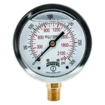 Winters PFQ807LF 2.5" Liquid Pressure Gauge 0-300# Brass 1/2" Npt. Fixed Price $41.92.