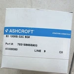 Ashcroft Pressure Gauge 60 Psi 1/4 In Back Mount 783156655903. Fixed Price $31.98.