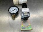 Marsh Bellofram M1R2NH Miniature Regulator 120 Psig; 1/4" With Gauge. Fixed Price $35.00.