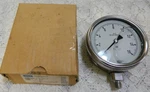Wika Instrument 0/16 Bar 1/4"BM Filled Pressure Gauge 9560063 New Old Stock. Fixed Price $15.99.