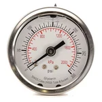 Commercial Pressure Gauge, To 300 Psi, 2 In Dial, 1/4 Npt, Center Back. Fixed Price $22.19.