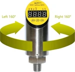 Xzt 10000PSI Digital Pressure Gauge,controllor,switch W/npt 1/4 Power 24VDC 700. Fixed Price $86.19.