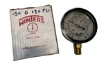 New Winters PFQ798 Pressure Gauge 30"-0-30PSI. Fixed Price $19.66.