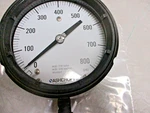 Ashcroft Duragauge 800-PSI Pressure Gauge, 4.5" Face, 1/2" Npt, Bottom Mount. Fixed Price $99.13.
