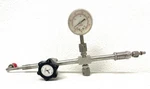 Veriflow Regulator Valve With Gauge Assembly B00384. Fixed Price $40.00.