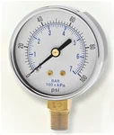 2.5" Utility Pressure Gauge 1/4" Npt Lower Connection Weksler (0-100 Psi). Fixed Price $11.99.