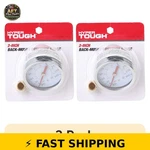 Hyper Tough 2-INCH Brass & Steel Pressure Gauge 2-PACK. Fixed Price $39.99.