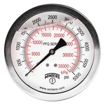 Winters PFQ1556 Pressure GAUGE,4" Dial Size,silver 491D89. Fixed Price $79.74.