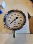 Ashcroft 351009SW02L400# GAUGE,PRESSURE,0 To PSI,3-1/2 In. 33HT15. Fixed Price $99.99.