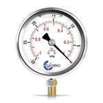 Carbo Instruments 4 Pressure Gauge Liquid Filled, -30 HG/0 New Free Ship!. Fixed Price $19.89.