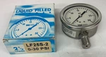 Weiss LF25S Liquid Filled Pressure Gauge 30 Psi 2.5" Dial 1/4" Npt Lower Mou. Fixed Price $29.99.