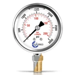 Carbo Instruments Stainless Steel Pressure Gauge Dual Display (0-3000 2- 1/2". Fixed Price $23.74.