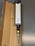 Wgtc Weksler Glass Thermometer Industrial AS5H942 Case 31/2 Stem. Fixed Price $33.00.